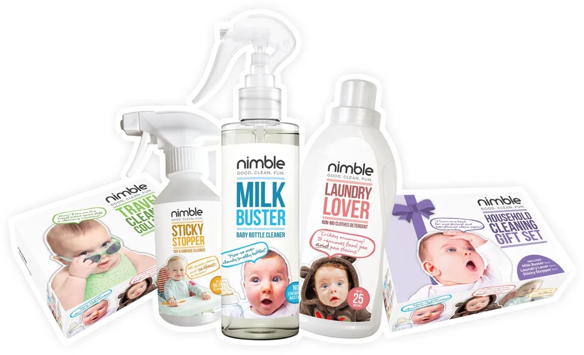 Nimble babies cleaning supplies